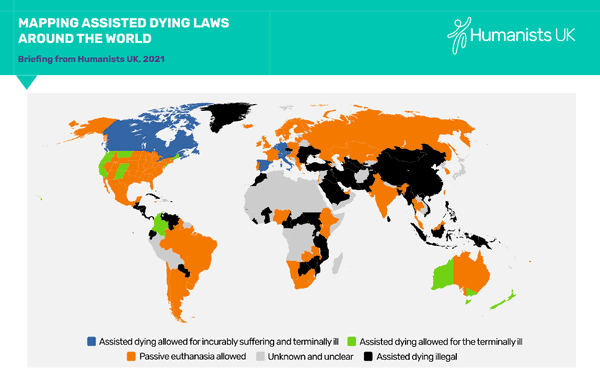 Assisted Dying Laws Around the World